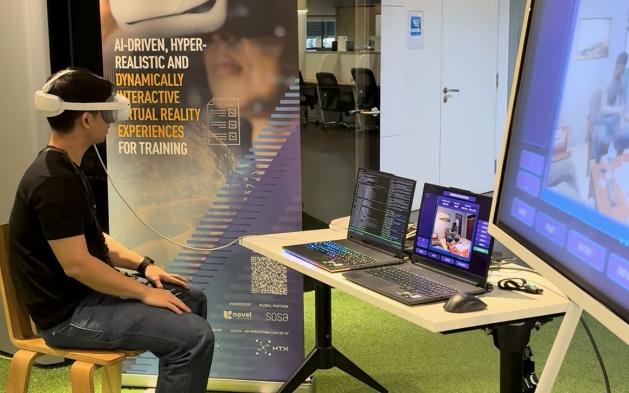 Singapore Prison Service VR training